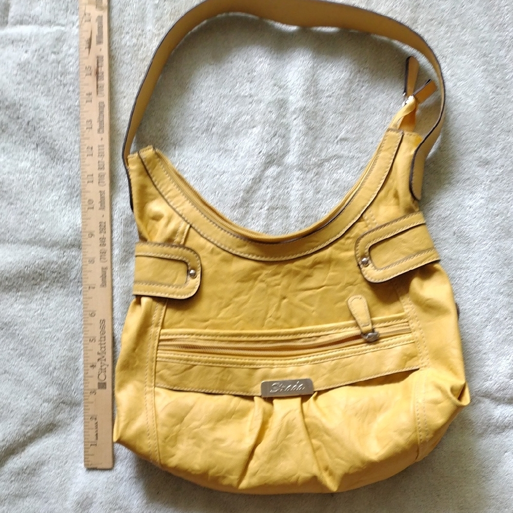 Strada Mustard Yellow Hobo Bag
